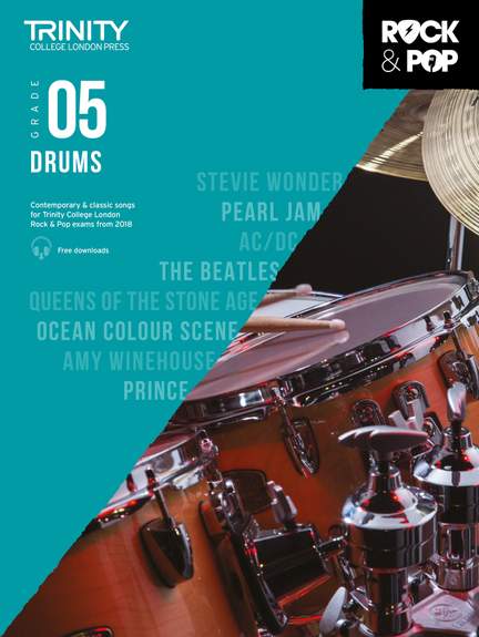 Trinity: Rock & Pop 2018 Drums Grade 5