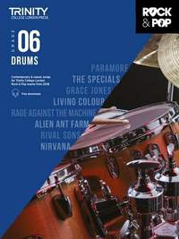 Trinity: Rock & Pop 2018 Drums Grade 6