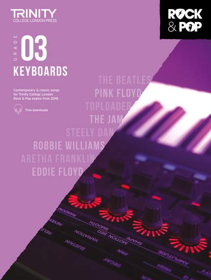 Trinity: Rock & Pop 2018 Keyboards Grade 3