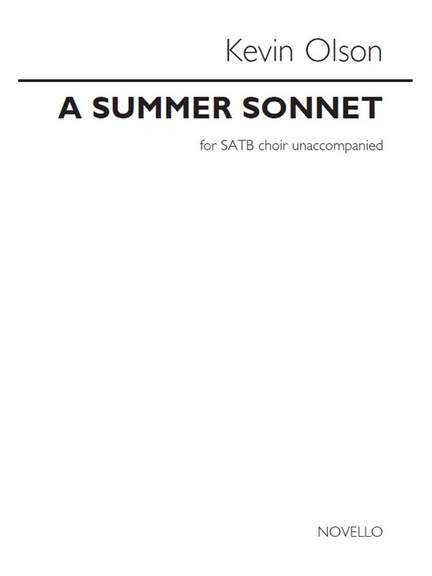 Kevin Olson: A Summer Sonnet