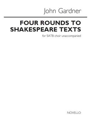 John Gardner: Four Rounds to Shakespeare Texts