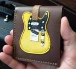 Blonde Electric Guitar Wallet Product Image