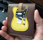 Blonde Electric Guitar Wallet Product Image