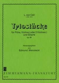 Leonhard von Call: Triostücke op. 69