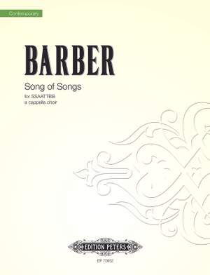 Barber, John: Song of Songs