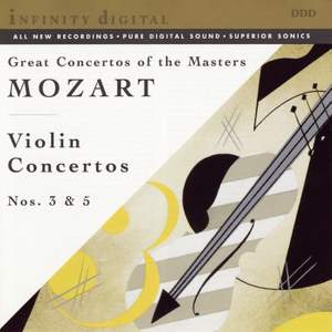 Mozart: Violin Concertos Nos. 3 & 5