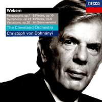Webern: Orchestral Works