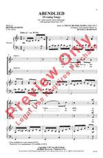 Felix Mendelssohn: Abendlied 2-Part Product Image