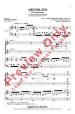 Felix Mendelssohn Abendlied 2 Part Presto Sheet Music Seine hand, die gro�e schwere, quetscht die deine dir entzwei und sein mund, der gro�e dunkle, summt e. felix mendelssohn abendlied 2 part