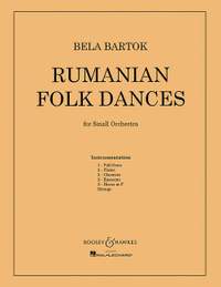 Bartók, B: Rumanian Folk Dances
