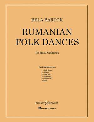 Bartók, B: Rumanian Folk Dances
