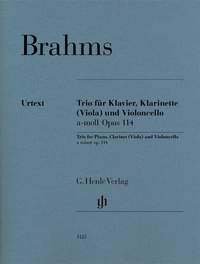 Brahms, J: Clarinet Trio op. 114