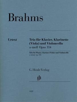 Brahms, J: Klarinettentrio A minor op. 114
