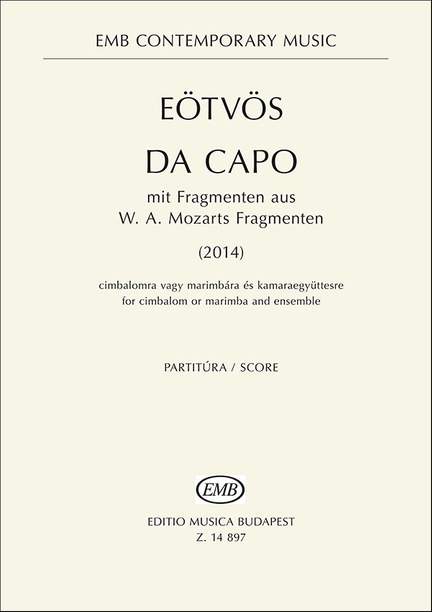 Eotvos, Peter: Da Capo (score)
