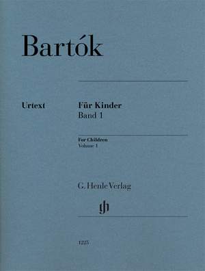 Bartók, B: For Children Vol. 1