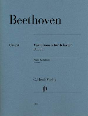 Beethoven: Piano Variations Vol. 1