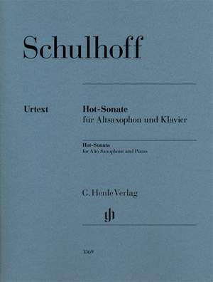 Schulhoff, E: Hot-Sonata
