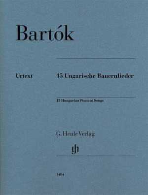 Bartók, B: 15 Hungarian Peasant Songs