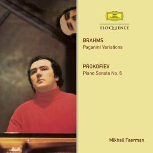 Brahms: Paganini Variations & Prokofiev: Sonata No. 6