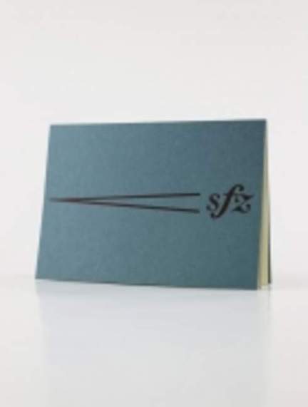 Folded card "Dynamic markings"