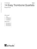Pascal Proust: 14 Easy Trombone Quartets Product Image