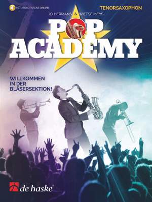 Jo Hermans_Wietse Meys: Pop Academy [D] - Tenorsaxophon
