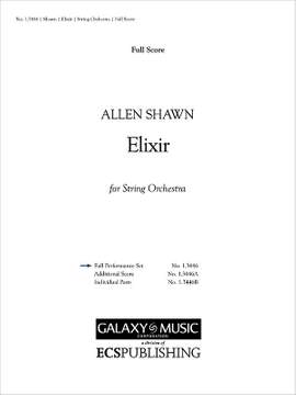 Allen Shawn: Elixir