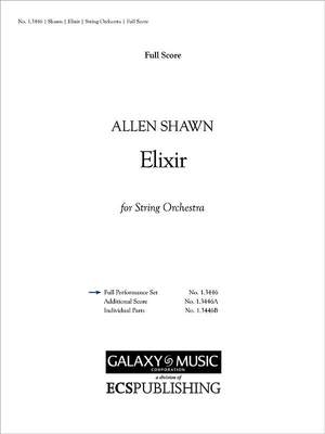 Allen Shawn: Elixir