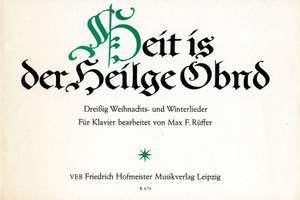 Heit Is Der Heilge Obnd.