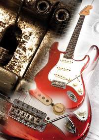 Poster Vintage 1963 Fender Stratocaster
