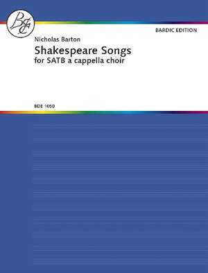 Barton, N: Shakespeare Songs