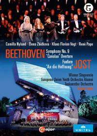 Beethoven: Symphony No. 9, Coriolan Overture & Jost: Fanfare & An die Hoffnung