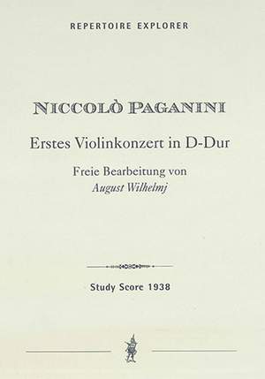 Paganini, Niccolò: First Violin Concerto in D Major
