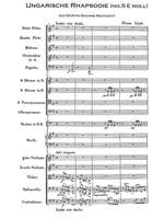 Liszt, Franz: Hungarian Rhapsody No. 5 in E minor for orchestra Product Image
