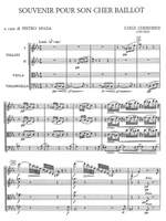 Cherubini, Luigi: Souvenir pour son cher baillot for string quartet Product Image