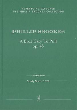 Brookes, Phillip: A Boat Easy To Pull, Meditation for small orchestra, Op. 45