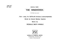 Reginald Smith Brindle: The Windhover - To Christ Our Lord