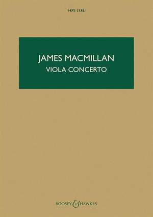 MacMillan, J: Viola Concerto HPS 1586