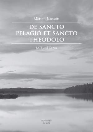 Jansson, Mårten: De sancto Pelagio et sancto Theodolo