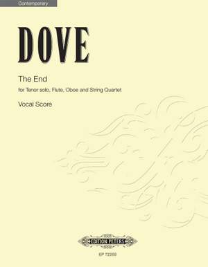 Dove, Jonathan: The End (vocal score)