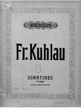 Friedrich Kuhlau: Sonatines Vol.2