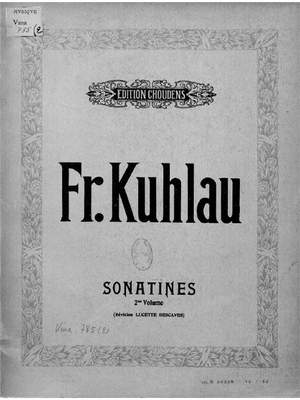 Friedrich Kuhlau: Sonatines Vol.2