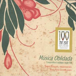 Música Oblidada. Compositors catalans del segle XIX