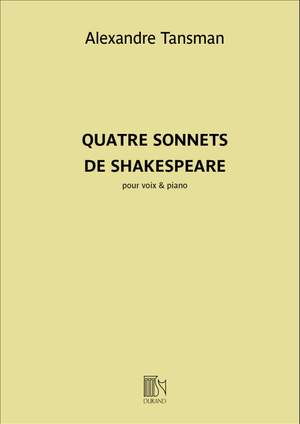 Alexandre Tansman: Quatre Sonnets de Shakespeare