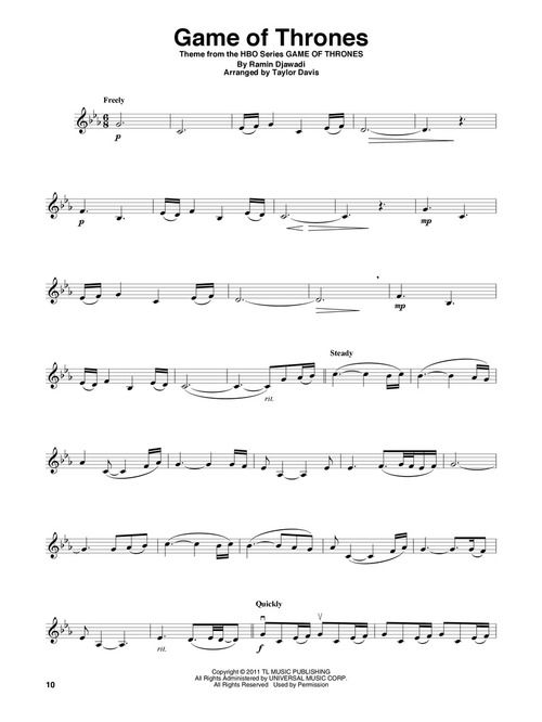 Taylor Davis Presto Sheet Music