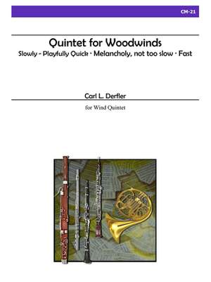 Carl Derfler: Quintet For Woodwinds