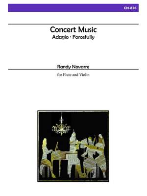 Randy Navarre: Concert Music For Flute and Violin