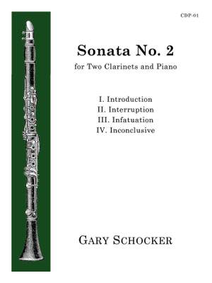 Gary Schocker: Sonata No. 2 For Two Clarinets and Piano