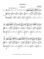 Béla Bartók: Sonatina For Clarinet and Piano Product Image