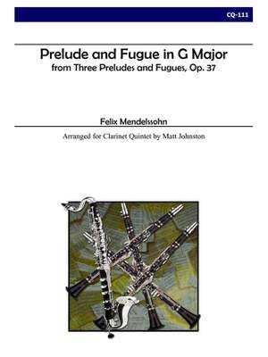 Felix Mendelssohn Bartholdy: Prelude and Fugue In G Major
